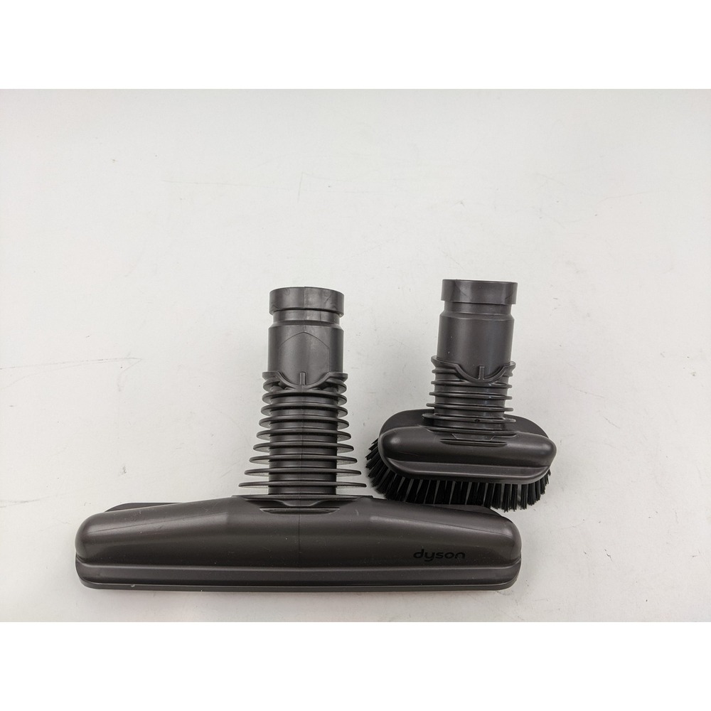 Dyson Vacuum Cleaner Attachments: Wide Nozzle Brush‎ & Stiff Bristle Brush